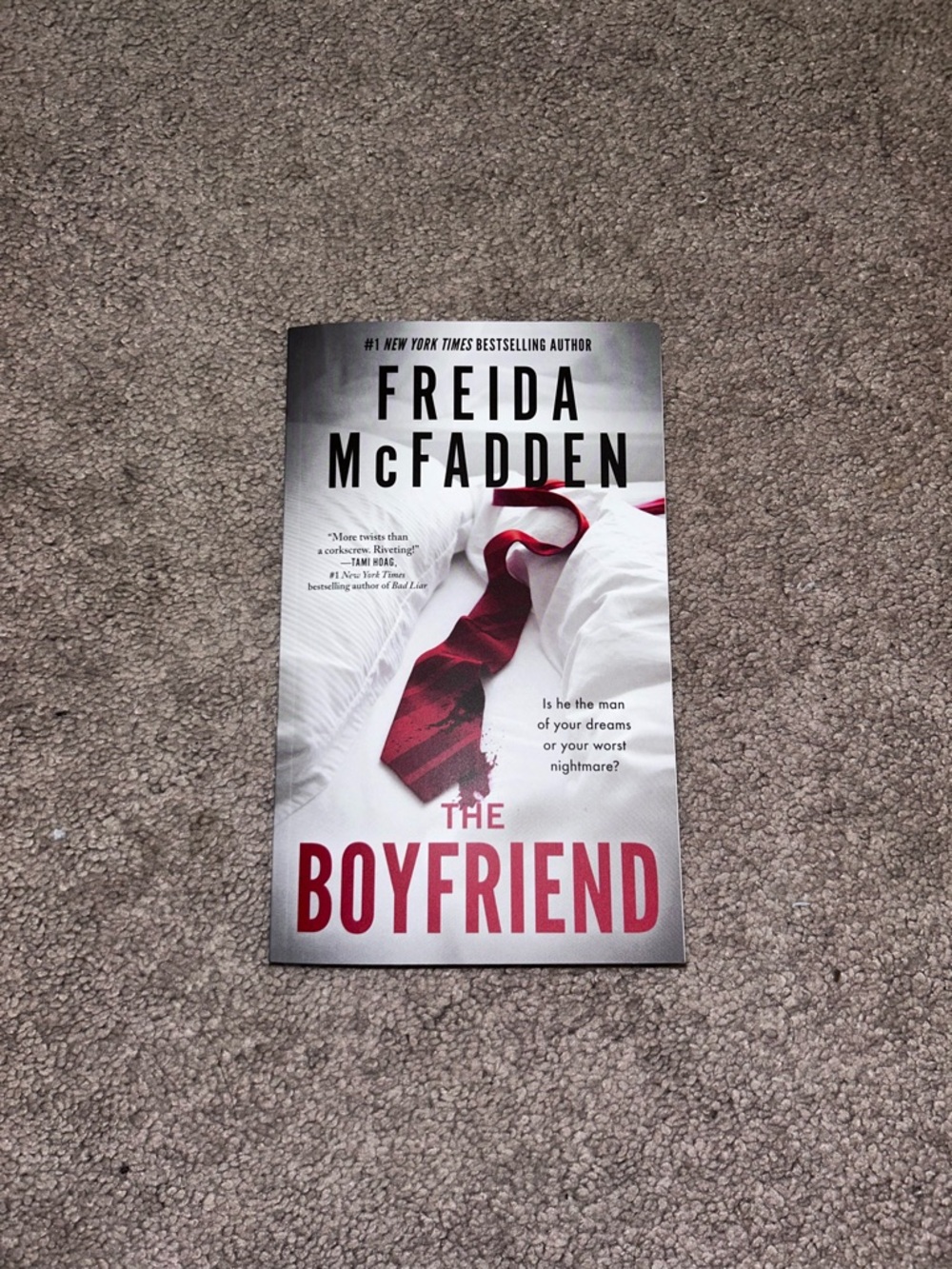 Freida McFadden "The Boyfriend" Paperback